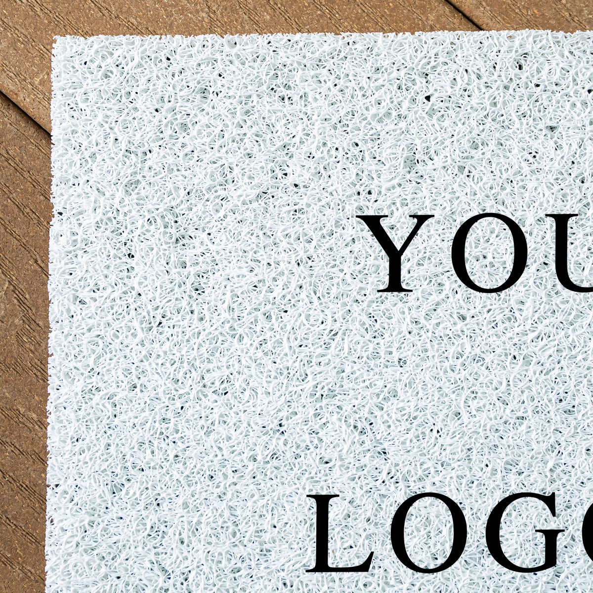 Upload Your Own Art, 16"x28" White Trapper Mat, Slide 4 of 5
