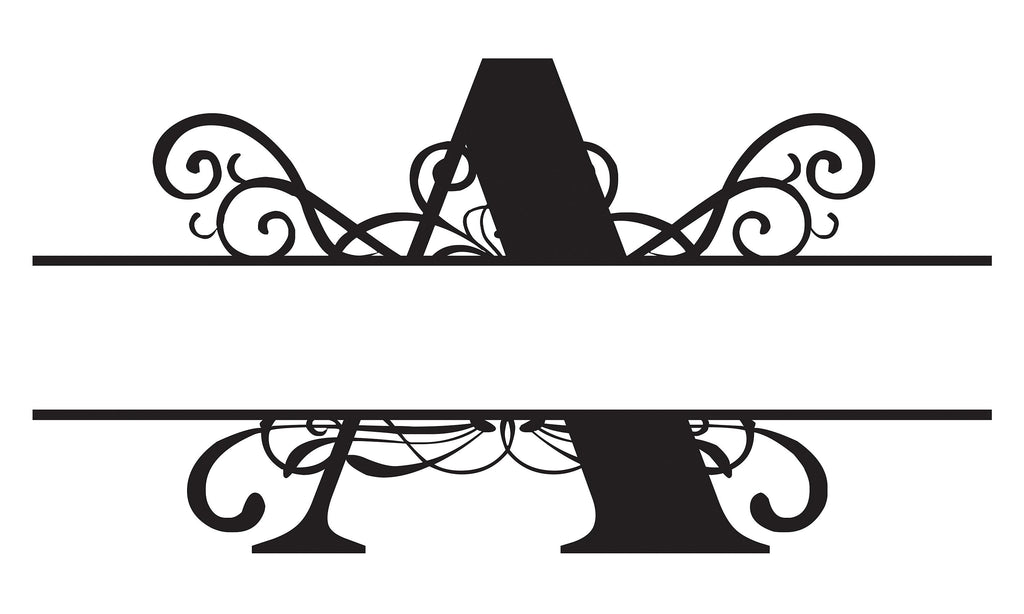 Personalized Scroll Monogram Coir Mat 18"x30"