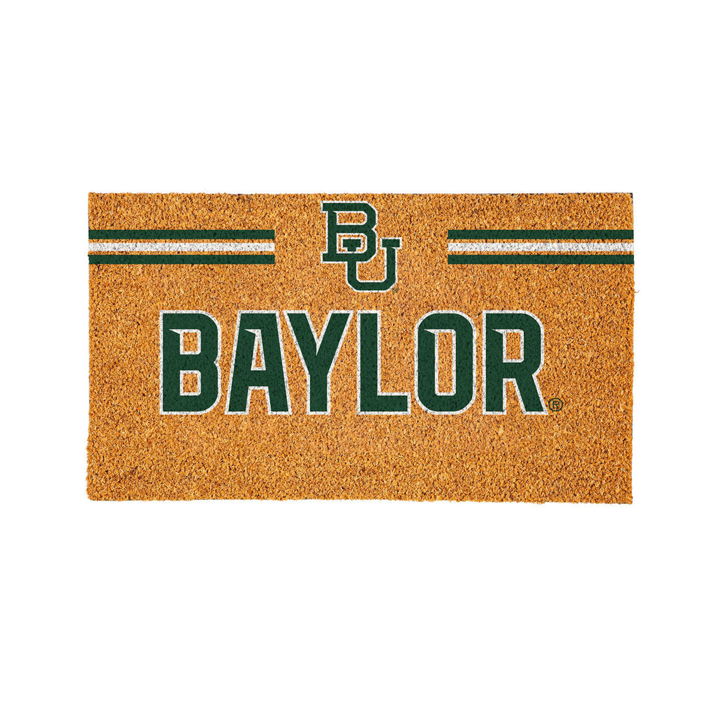 Baylor University Personalized Mat, Natural Coir with Color Logo, 30" x 18", Slide 11 of 16