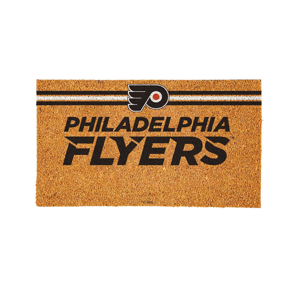 Philadelphia Flyers Personalized Mat, Natural Coir with Color Logo, 30" x 18", Slide 12 of 15
