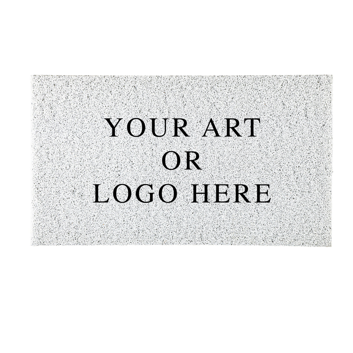Upload Your Own Art, 16"x28" White Trapper Mat, Slide 3 of 5