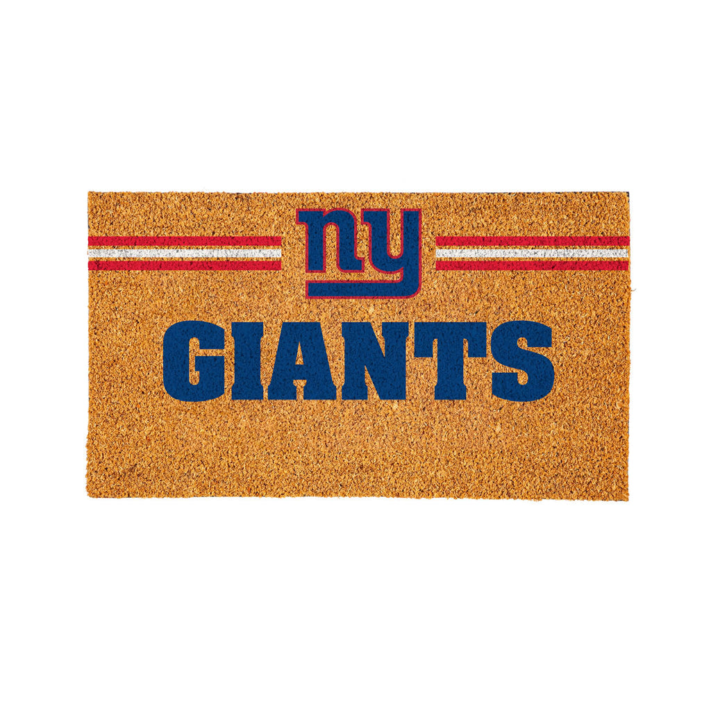 New York Giants Personalized Mat, Natural Coir with Color Logo, 30" x 18", Slide 9 of 15