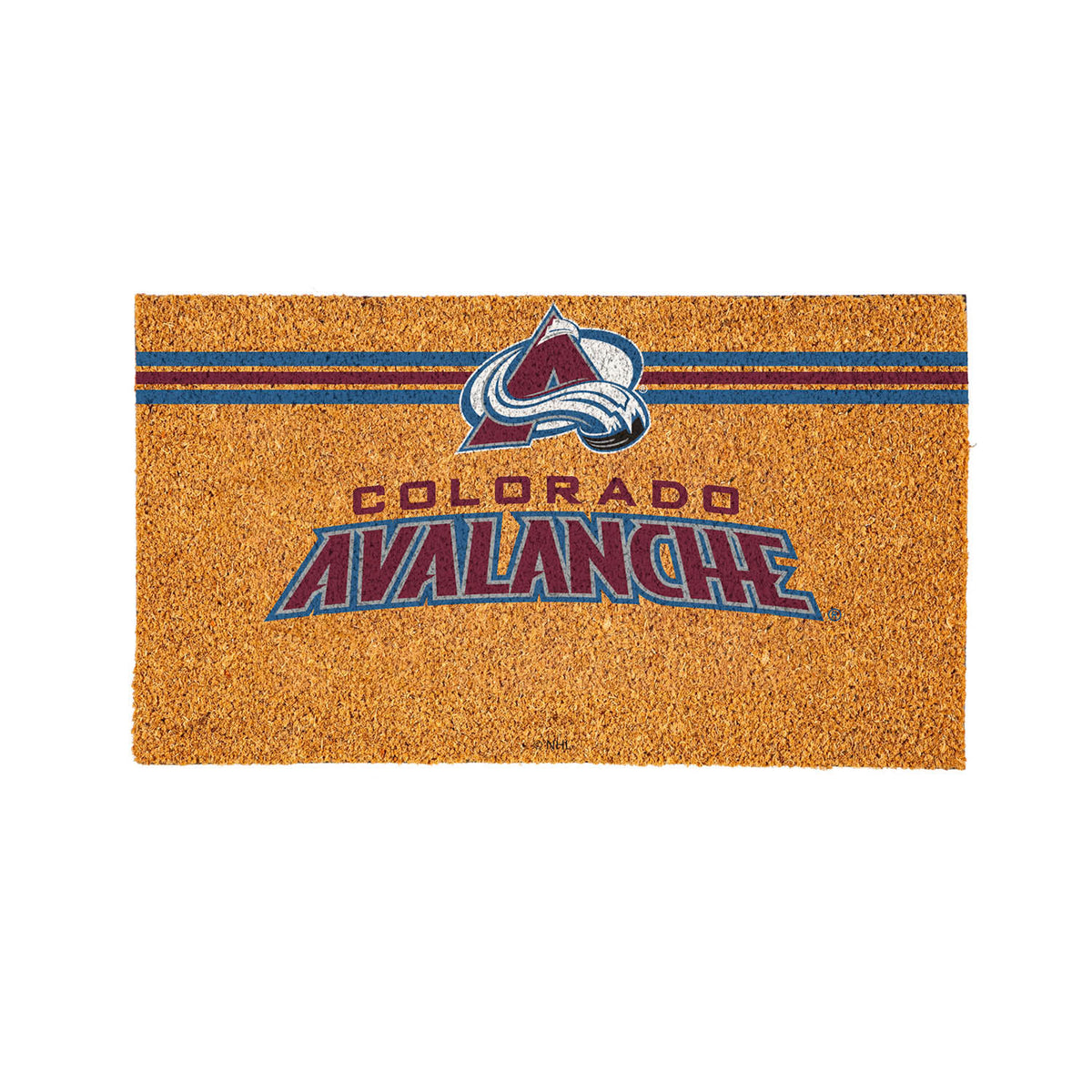 Colorado Avalanche Personalized Mat, Natural Coir with Color Logo, 30" x 18", Slide 14 of 15