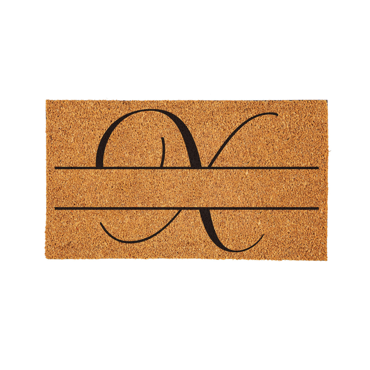 Modern Personalized Monogram Coir Mat 18"x30", Slide 25 of 40
