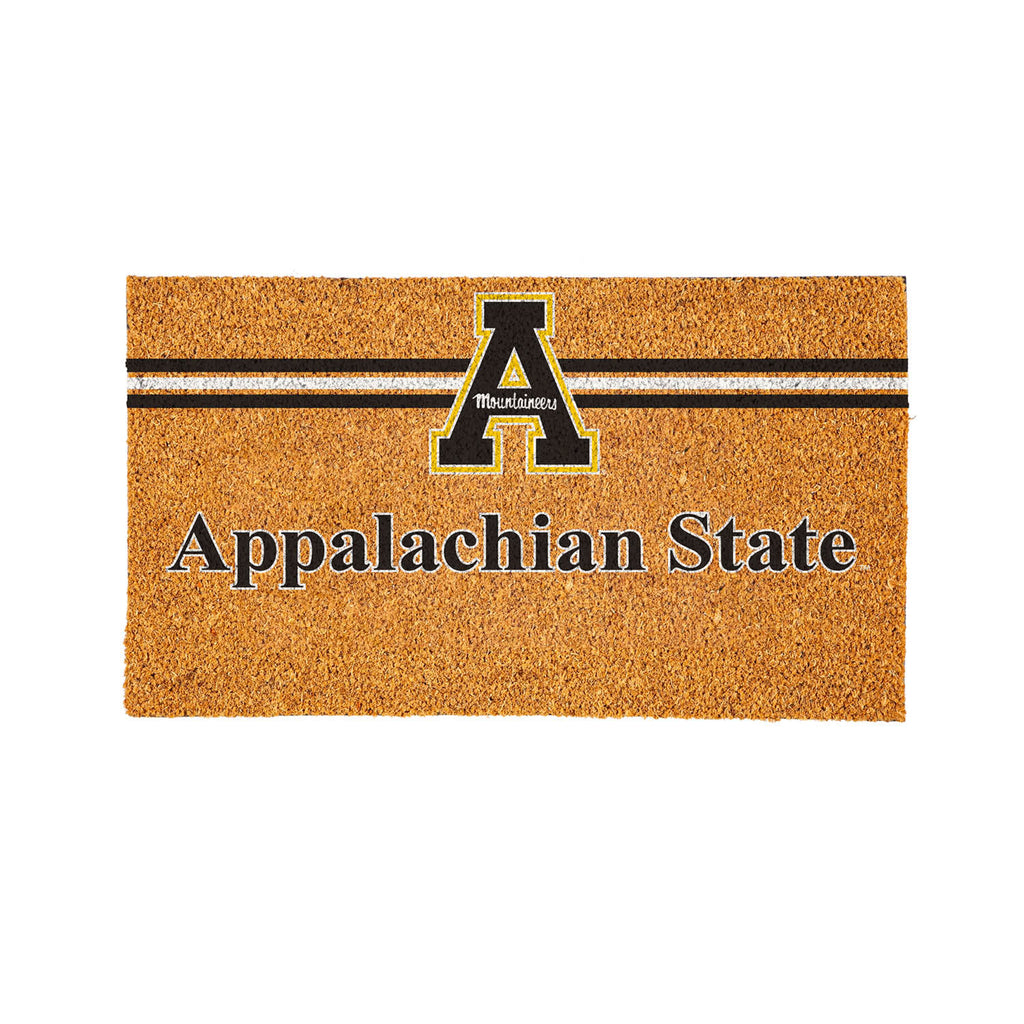 Appalachian State University Personalized Mat, Natural Coir with Color Logo, 30" x 18", Slide 15 of 15