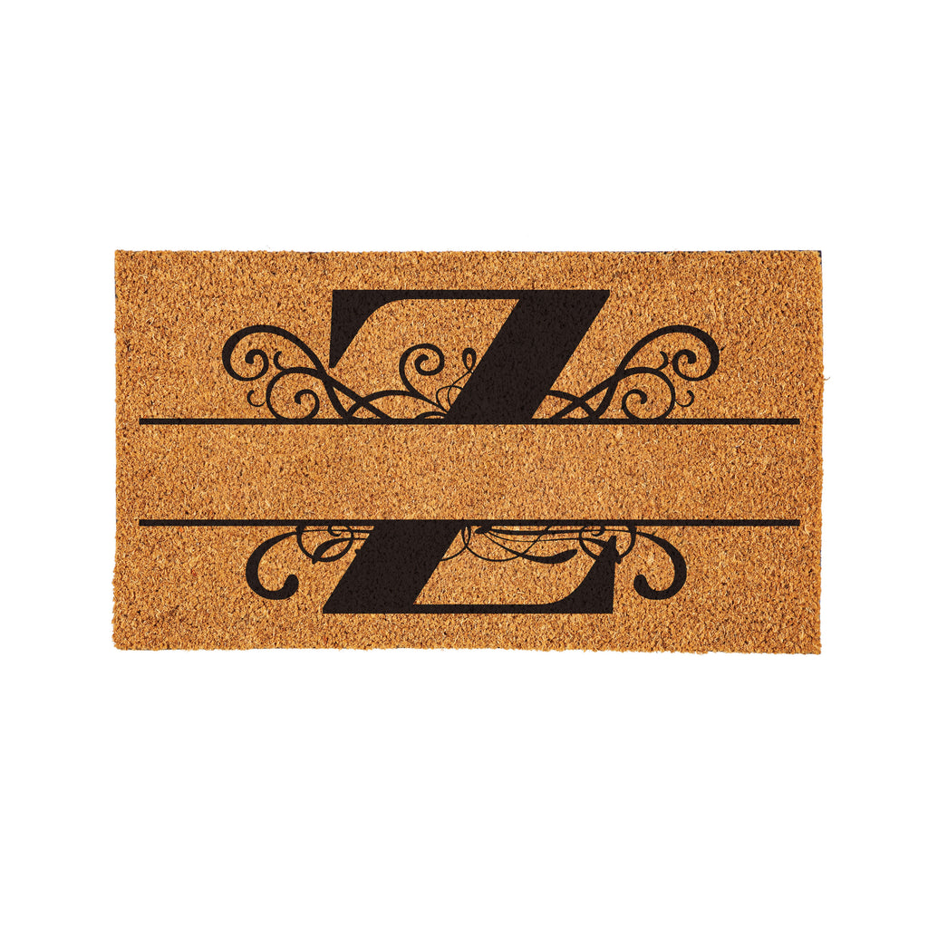 Personalized Scroll Monogram Coir Mat 18"x30", Slide 27 of 40