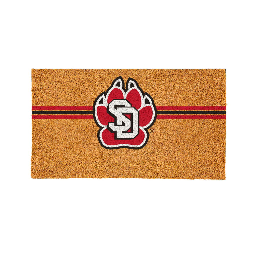 University of South Dakota Personalized Mat, Natural Coir with Color Logo, 30" x 18", Slide 9 of 15