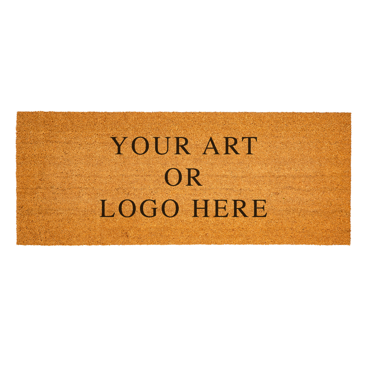 Upload Your Own Art, 60" x 24" Natural Coir Mat
