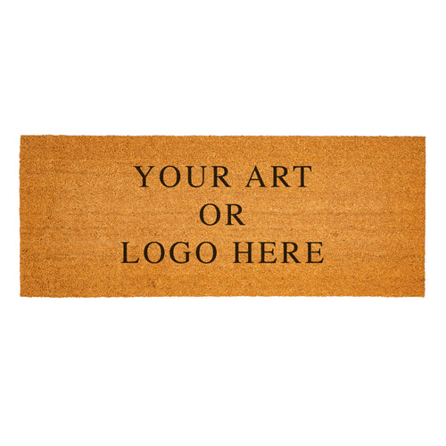 Upload Your Own Art, 60" x 24" Natural Coir Mat