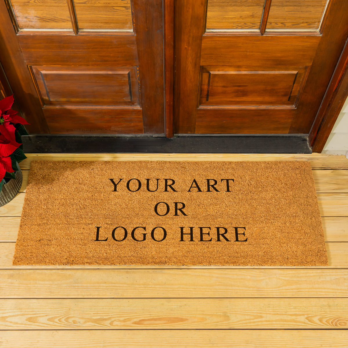 Upload Your Own Art, 60" x 24" Natural Coir Mat, Slide 2 of 2
