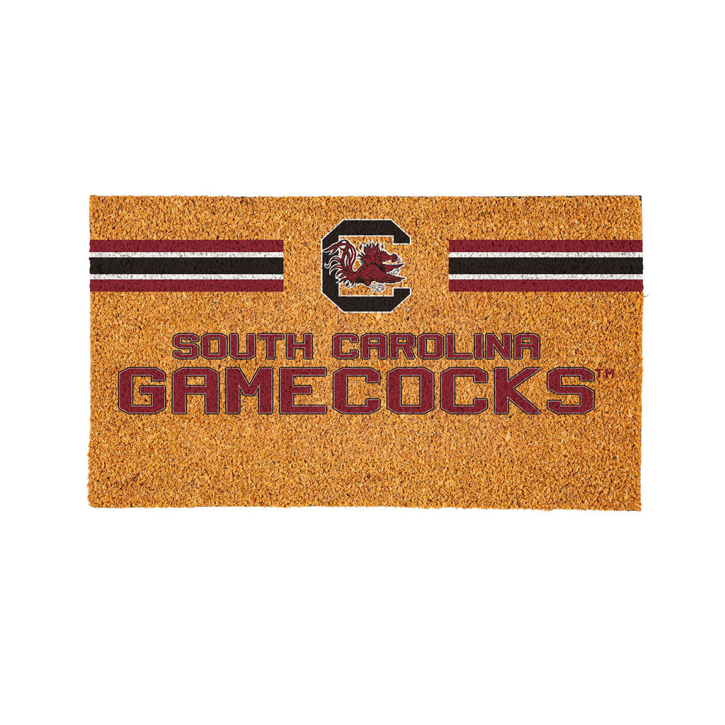 University of South Carolina Personalized Mat, Natural Coir with Color Logo, 30" x 18", Slide 11 of 15