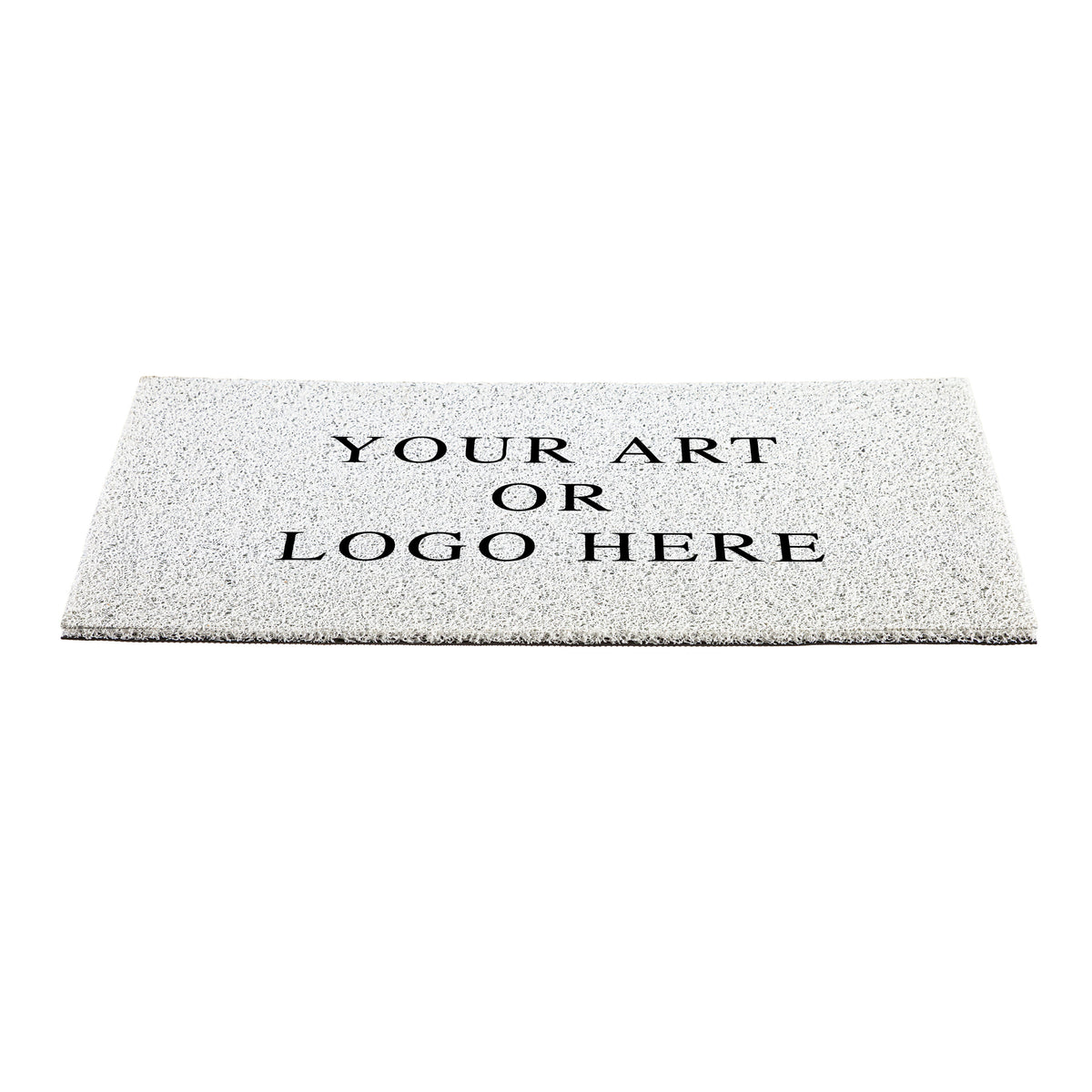 Upload Your Own Art, 16"x28" White Trapper Mat