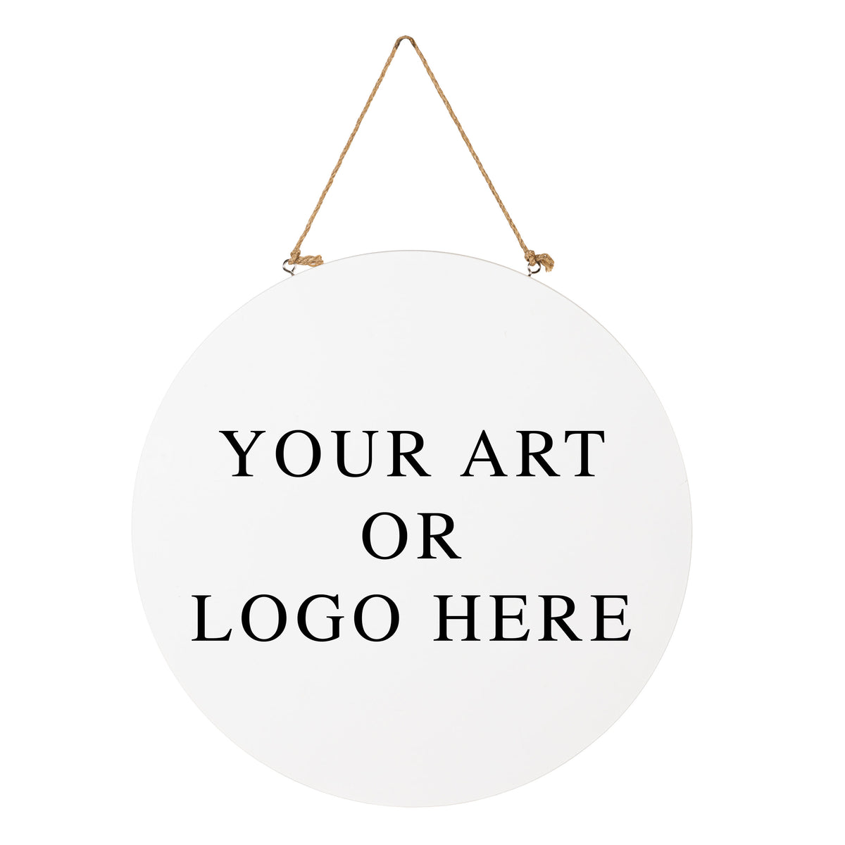 Upload Your Own Art, Door Décor with Rope 18"x0.47"18"