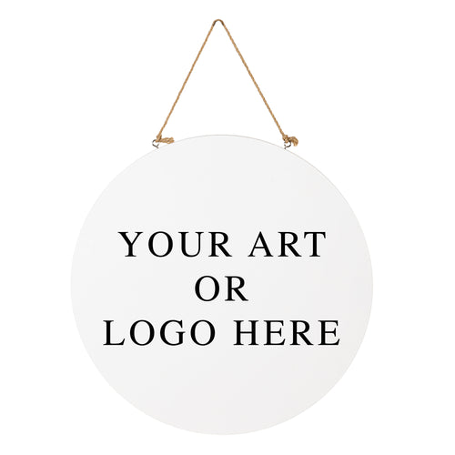 Upload Your Own Art, Door Décor with Rope 18"x0.47"18"