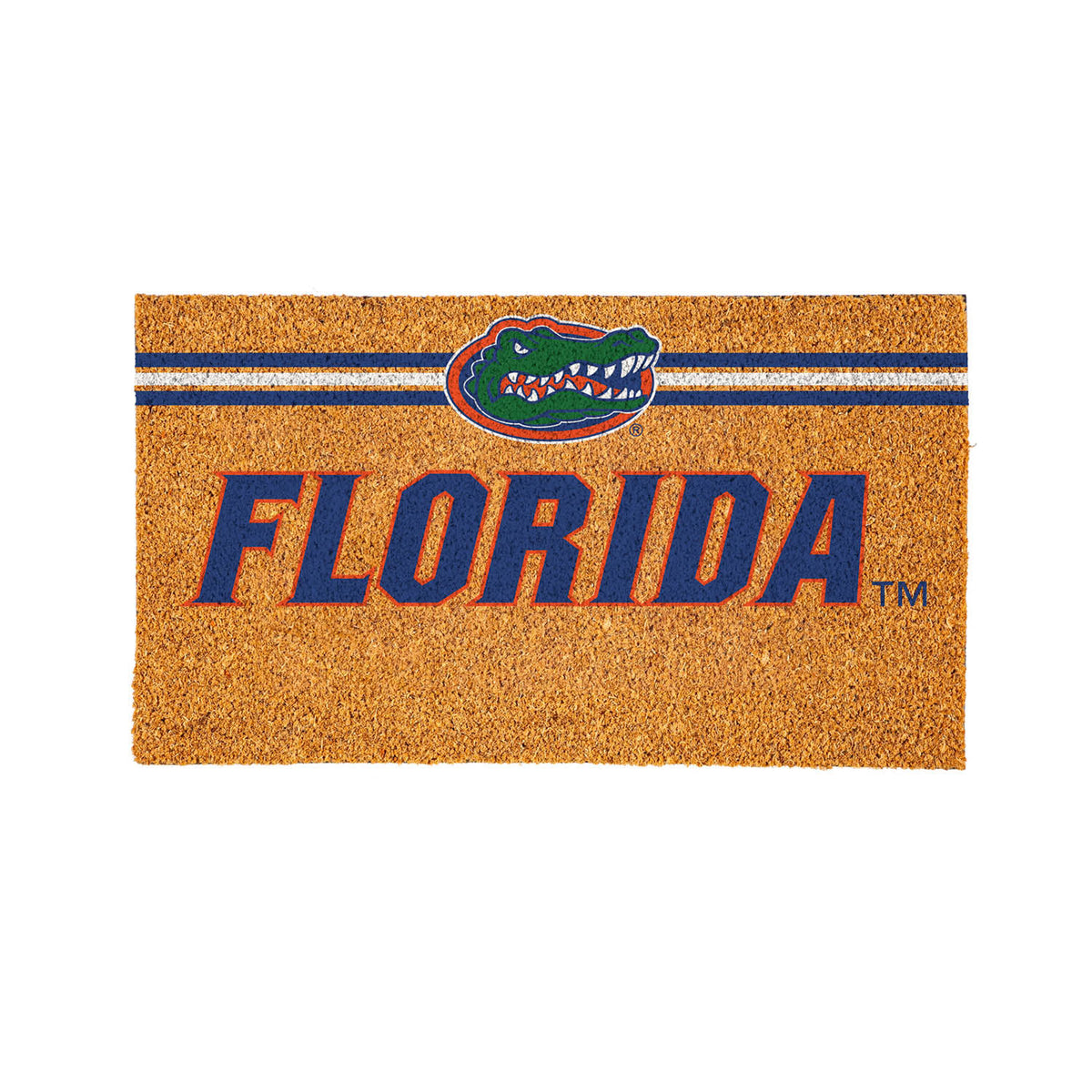 University of Florida Personalized Mat, Natural Coir with Color Logo, 30" x 18", Slide 10 of 15