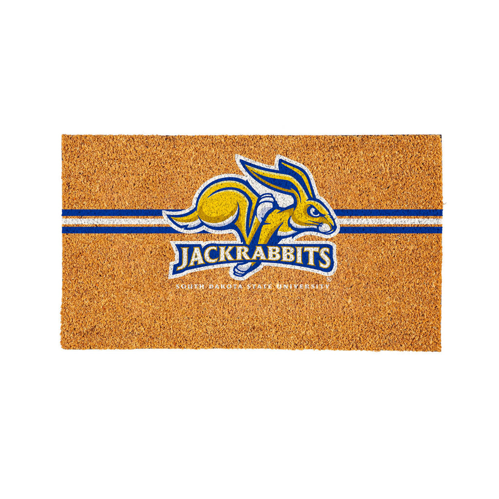 South Dakota State University Personalized Mat, Natural Coir with Color Logo, 30" x 18", Slide 13 of 15